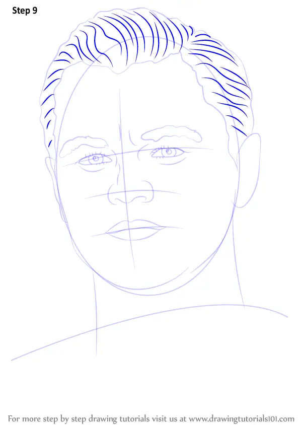 How To Draw Leonardo Dicaprio