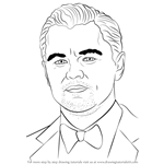 How to Draw Leonardo DiCaprio