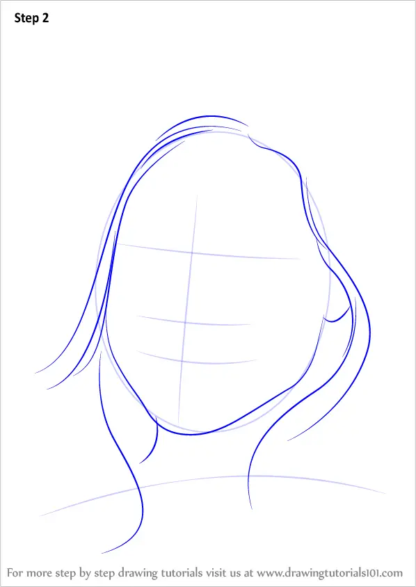 Learn How to Draw Sophia Bush (Celebrities) Step by Step : Drawing ...