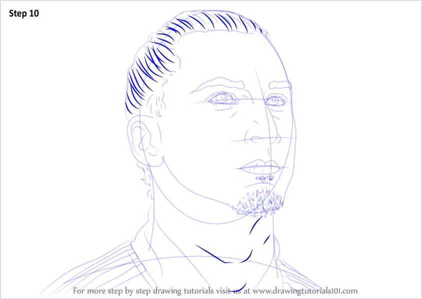 Learn How to Draw Zlatan Ibrahimovic (Footballers) Step by Step ...