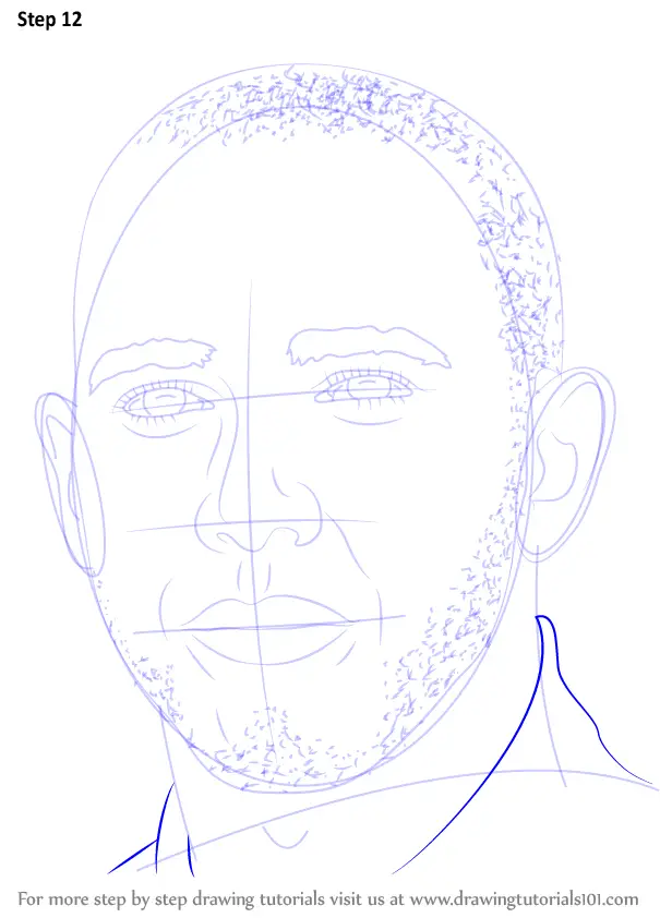 Step by Step How to Draw Lewis Hamilton
