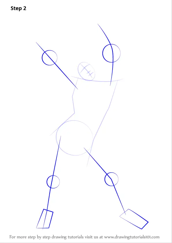 Learn How to Draw a Cheerleader (Girls) Step by Step Drawing Tutorials