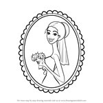 How to Draw a Happy Bride