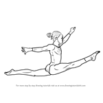 How to Draw a Gymnast