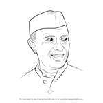 How to Draw Jawaharlal Nehru