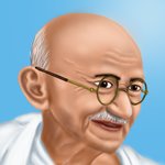 How to Draw Mahatma Gandhi
