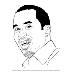 How to Draw Sean Combs aka Puff Daddy