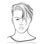 How to Draw Justin Bieber v2