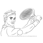 How to Draw Roger Federer