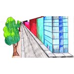 How to Draw One Point Perspective Buildings