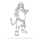 How to Draw Bal Hanuman