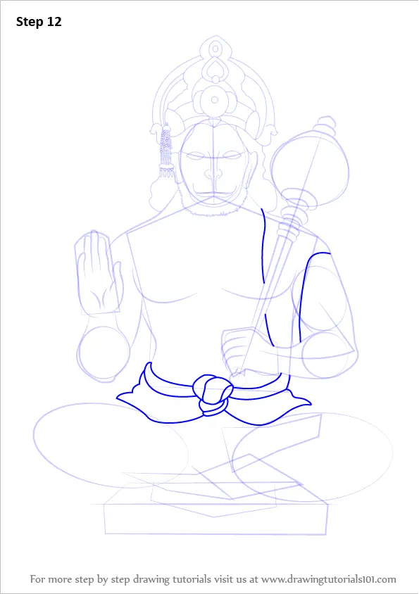 Hanuman ji Drawing Easy | Lord Hanuman Drawing | Pencil Sketch Easy | God  Drawing - YouTube