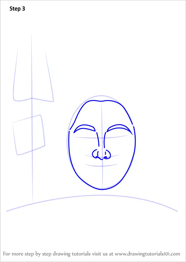 Learn How to Draw Lord Shiva Face (Hinduism) Step by Step : Drawing