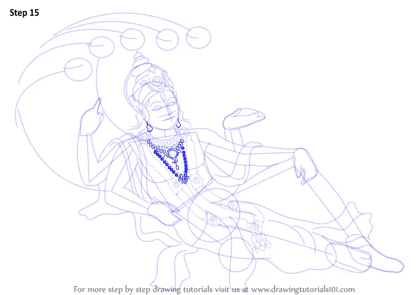 File:Garuda Vagana for Lord Vishnu Drawing.jpg - Wikimedia Commons