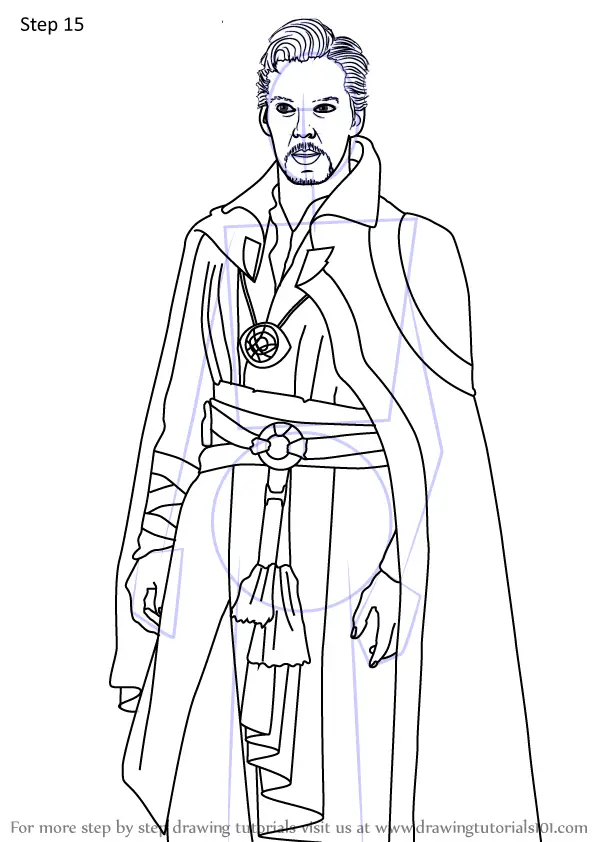 How to Draw Doctor Strange