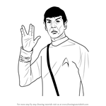 How to Draw Spock from Star Trek