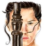 How to Draw Rey from Star Wars - The Force Awakens