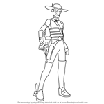 How to Draw Cad Bane from Star Wars