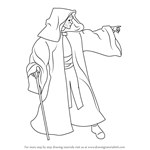 How to Draw Emperor Palpatine from Star Wars