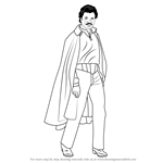 How to Draw Lando Calrissian from Star Wars