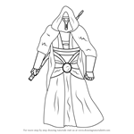 How to Draw Revan from Star Wars