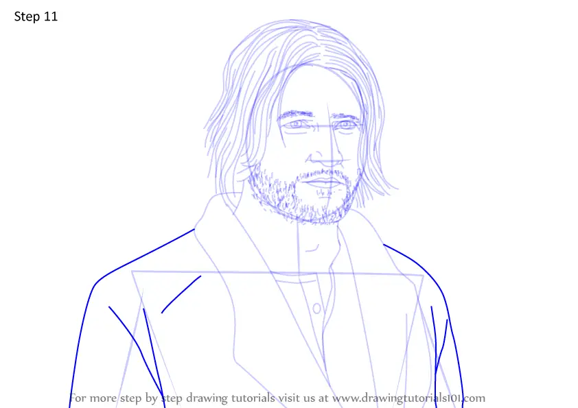 Step by Step How to Draw Haymitch from The Hunger Games ...