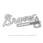 How to Draw Atlanta Braves Logo
