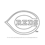 How to Draw Cincinnati Reds Logo