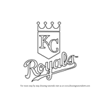 How to Draw Kansas City Royals Logo