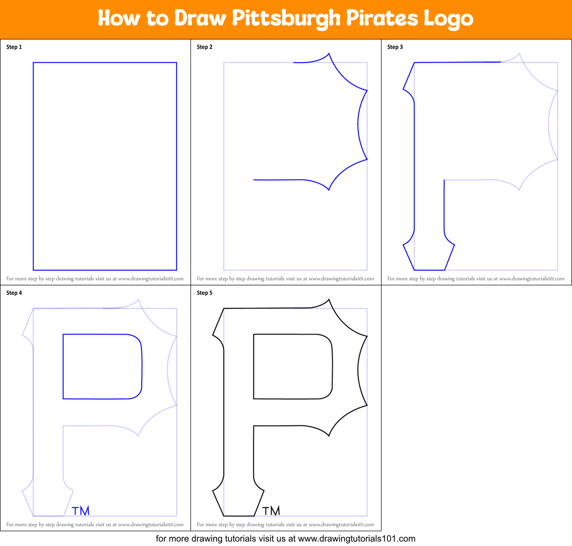 Pittsburgh Pirates Logo coloring page