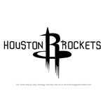 Learn How to Draw Houston Rockets Logo (NBA) Step by Step : Drawing ...