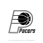 How to Draw Indiana Pacers Logo