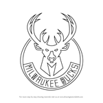 How to Draw Milwaukee Bucks Logo
