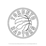 How to Draw Toronto Raptors Logo