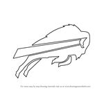 How to Draw Buffalo Bills Logo