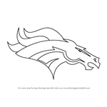 Learn How to Draw NFL Logo (NFL) Step by Step : Drawing Tutorials