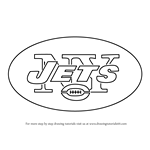 How to Draw New York Jets Logo