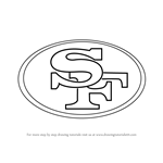 How to Draw San Francisco 49ers Logo