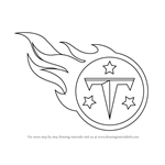 How to Draw Tennessee Titans Logo