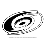 How to Draw Carolina Hurricanes Logo