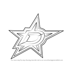 How to Draw Dallas Stars Logo