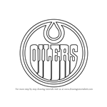 How to Draw Edmonton Oilers Logo