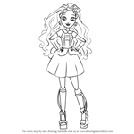 How to Draw Cedar Wood from Ever After High