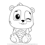 How to Draw Pandor from Hatchimals
