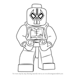 How to Draw Lego Bane