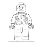 How to Draw Lego Baron Wolfgang von Strucker