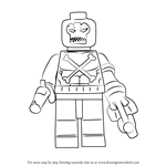How to Draw Lego Crossbones