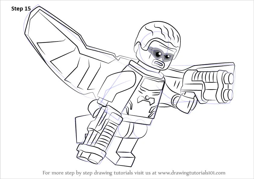 lego falcon marvel