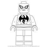 How to Draw Lego Iron Fist