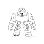 How to Draw Lego The Hulk